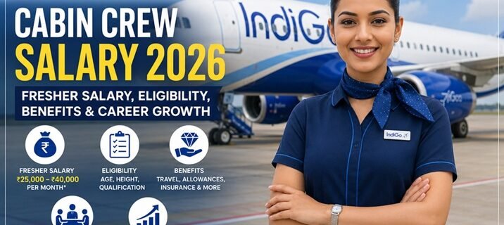IndiGo Cabin Crew Salary 2026: Fresher Salary, Eligibility, Height, Qualification, Benefits and Career Growth