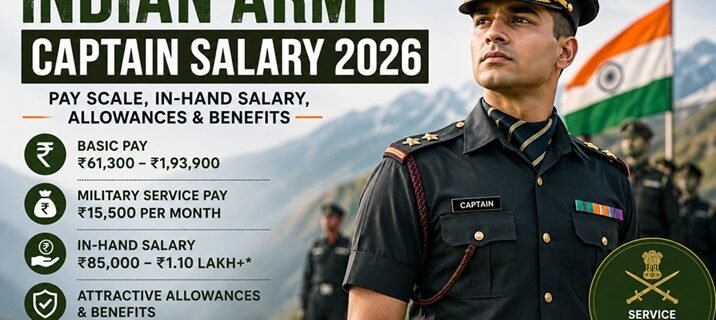 Indian Army Captain Salary