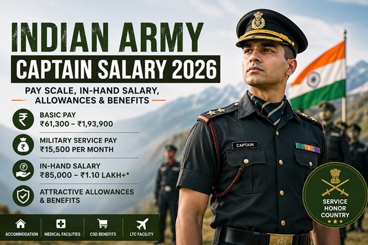 Indian Army Captain Salary