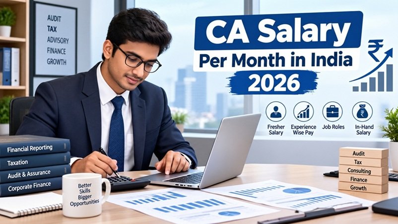 CA Salary Per Month in India