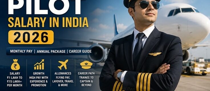 Commercial Pilot Salary in India