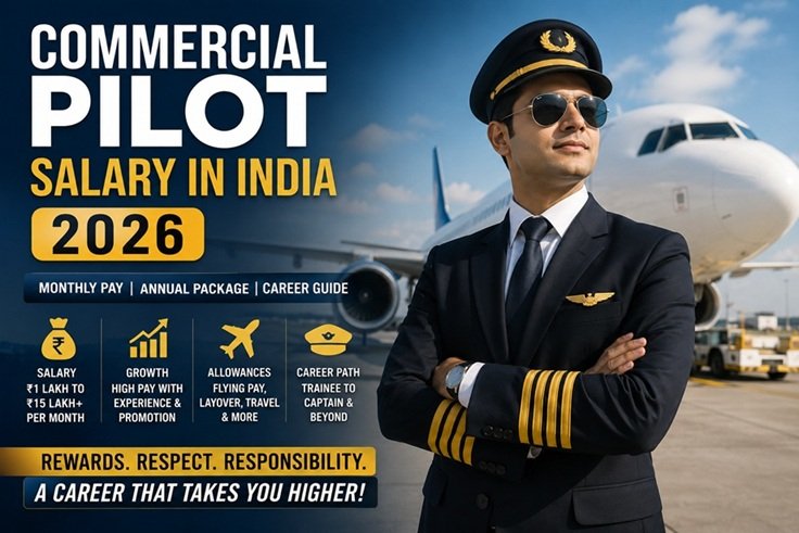 Commercial Pilot Salary in India