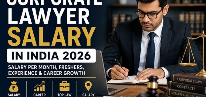Corporate Lawyer Salary in India