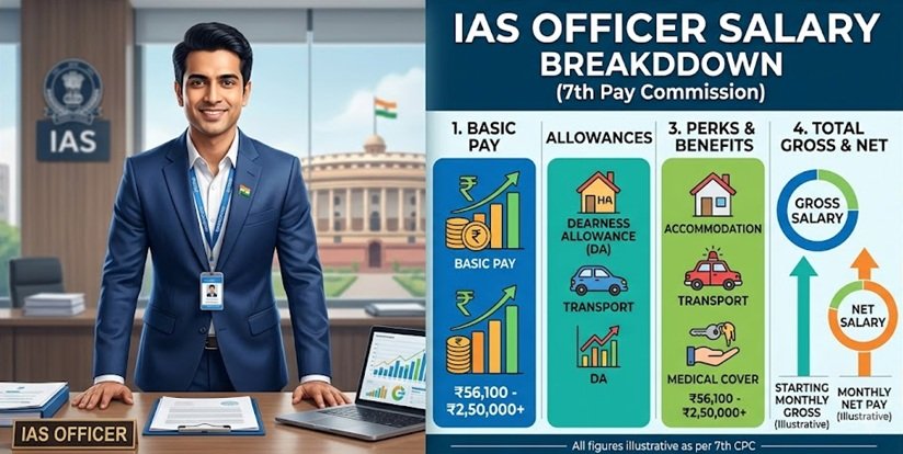 IAS Officer Salary Per Month